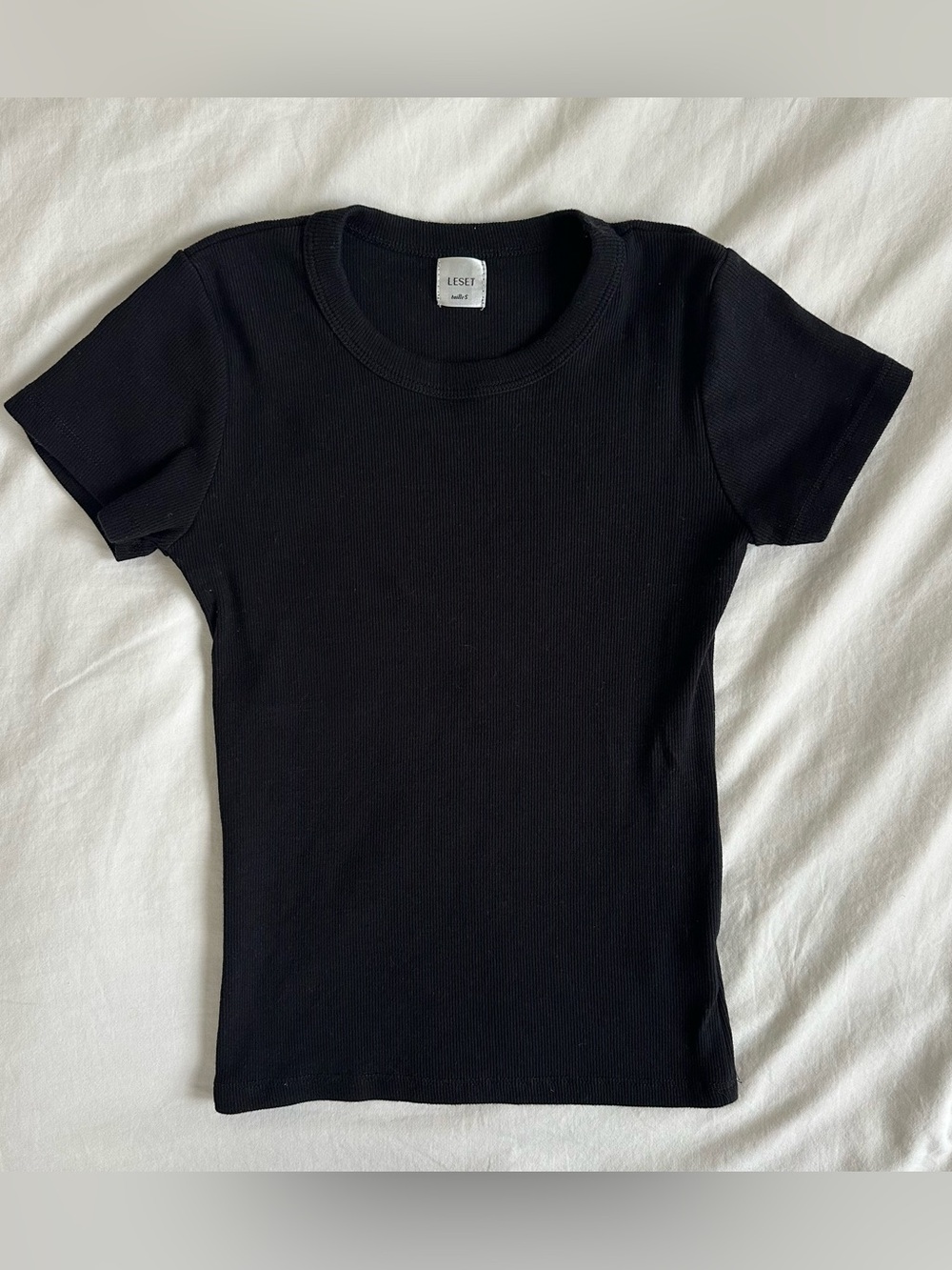 LESET Micro Rib Tee - Picture 2 of 5